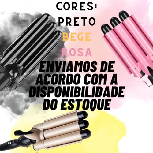 Triondas Cacheador Onyon Modelador De Cachos Grosso 25mm Ondulador