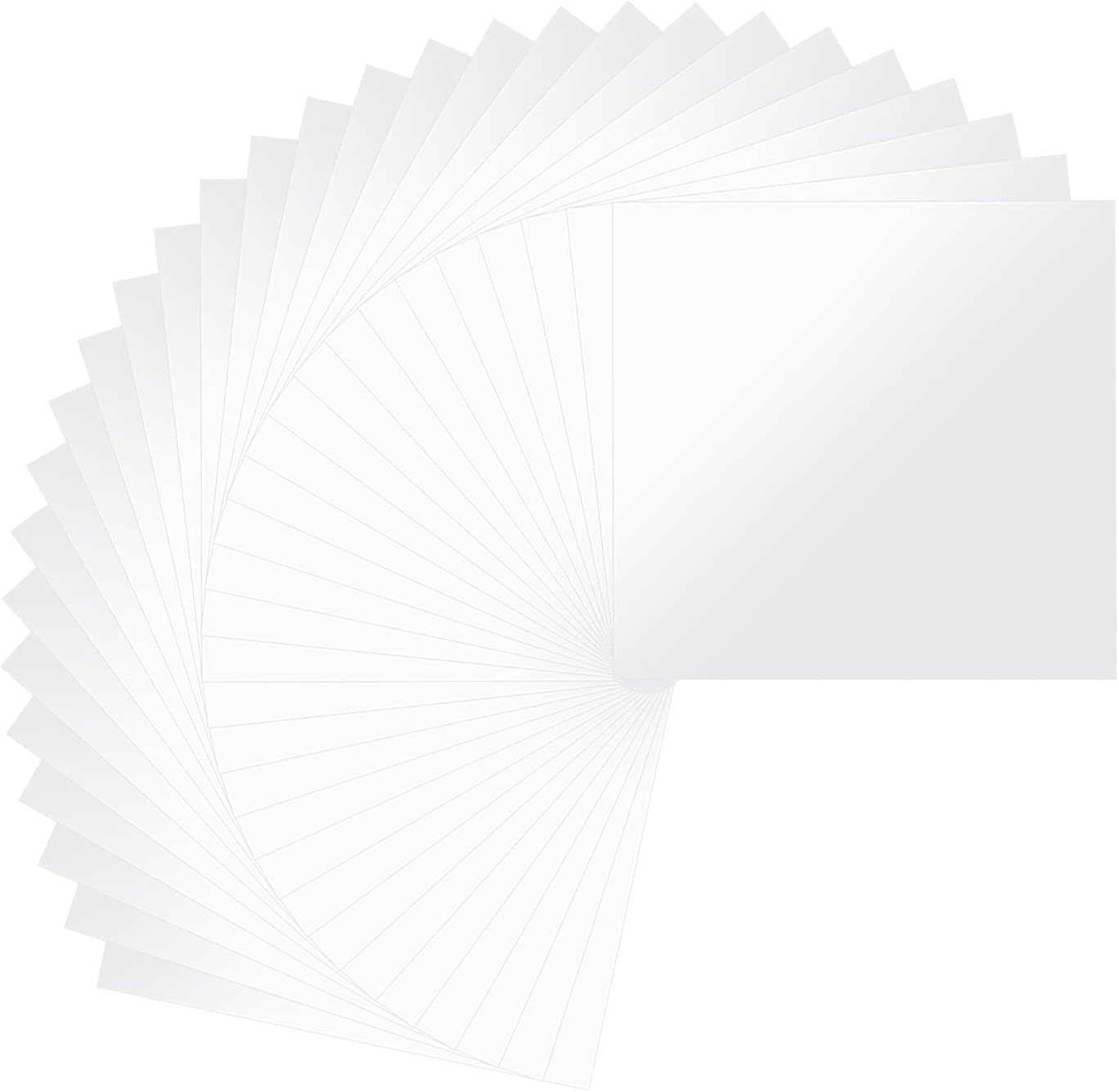 30 PCS 30 x 30cm/12 x 12 Inch Blank Stencil Sheets, 10 Mil Plastic Stencil Film for Make Your Own Stencils