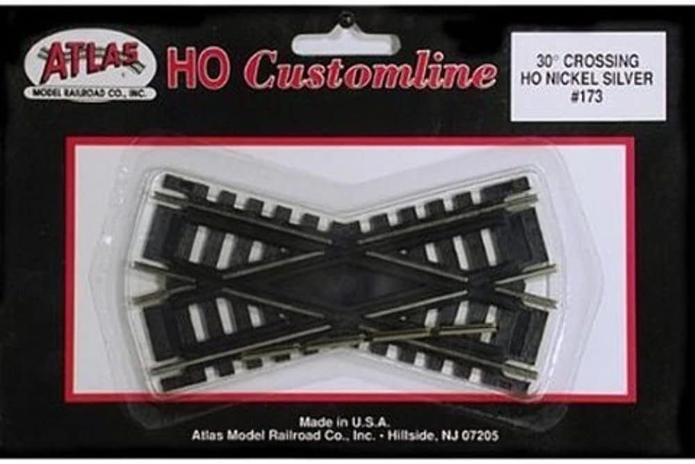 HO Code 100 30 Degree Custom Crossing by Atlas Model Railroad
