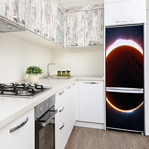 Vinilo para nevera de 60x180 cm Tulup Eclipse película autoadhesiva decoración de cocina 4