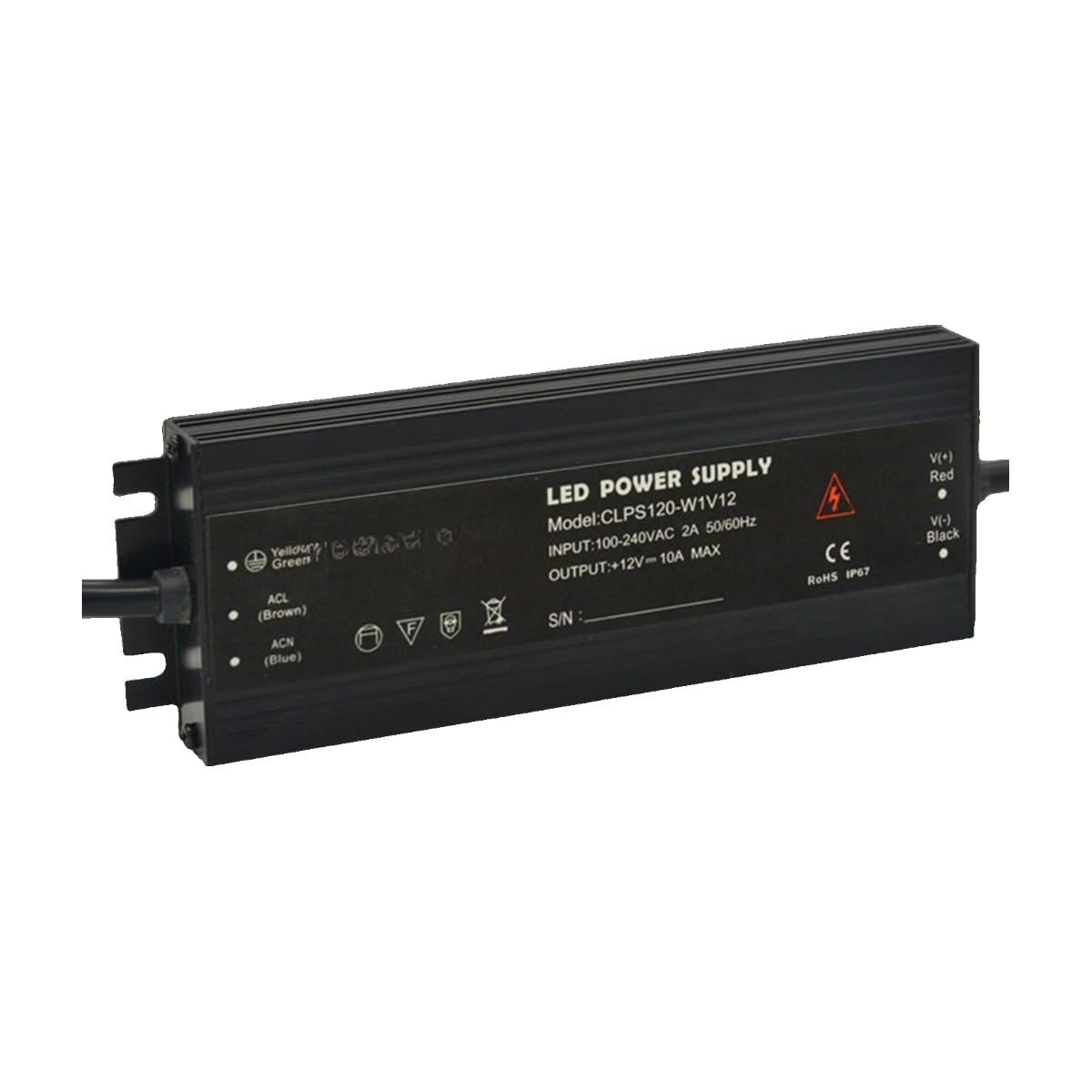 Alimentation à découpage extérieure transformateur LED anti scintillement 24v - 2