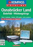 osnabrück karte niedersachsen  Osnabrücker Land, 1 CD-ROMBielefeld, Wiehengebirge. Planen, Ausdrucken, Wandern. GPS-tauglich. Mit Höhenprofilen u. Wegpunkten. Für Windows 95/98/2000/NT/XP