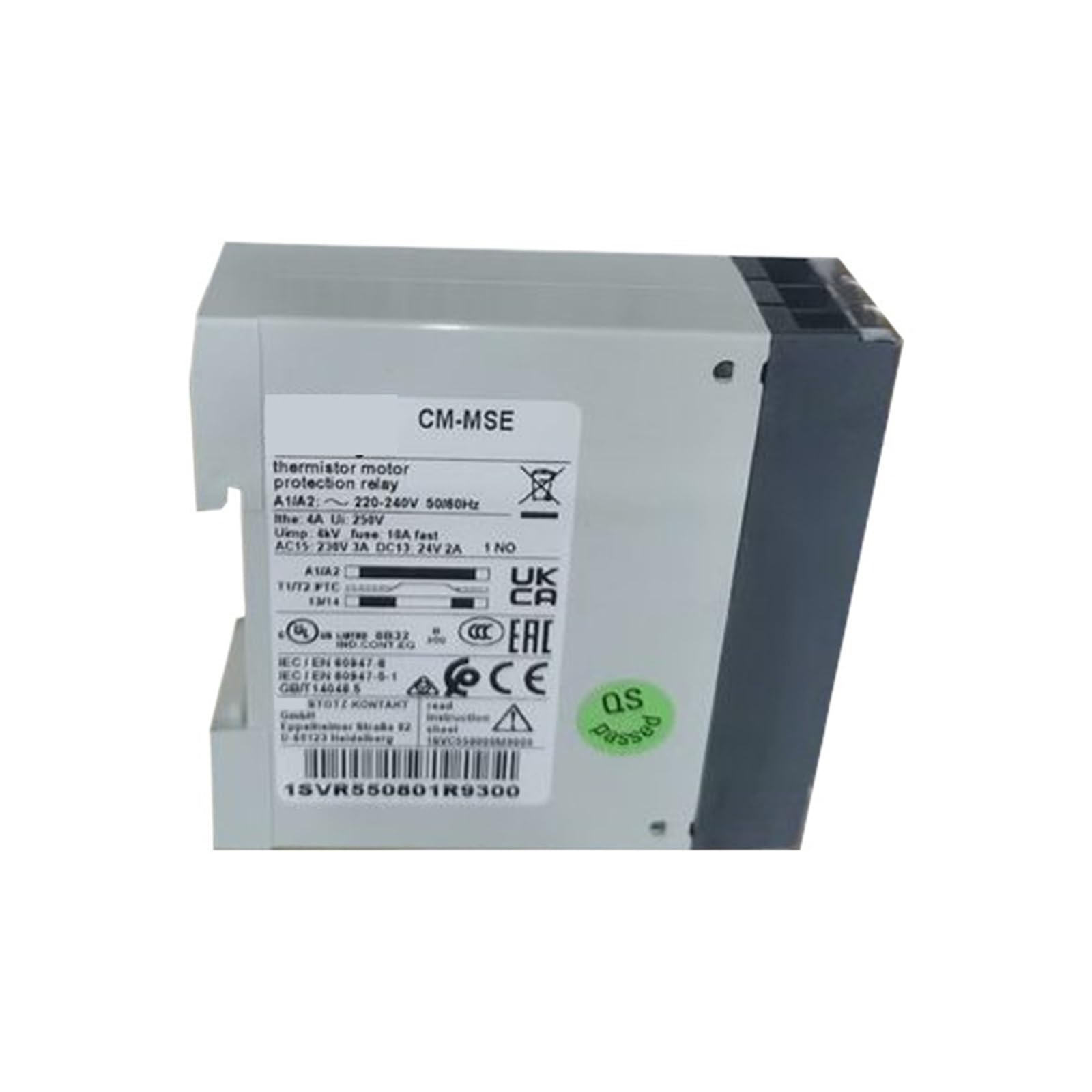 ZVQYSGIW Motor Protection Relay CM-MSE 1NO 220-240VAC
