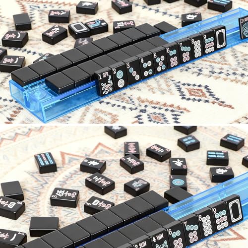 Juego de fichas American Mahjong 166 piezas 1.2 pulg miniatura 7