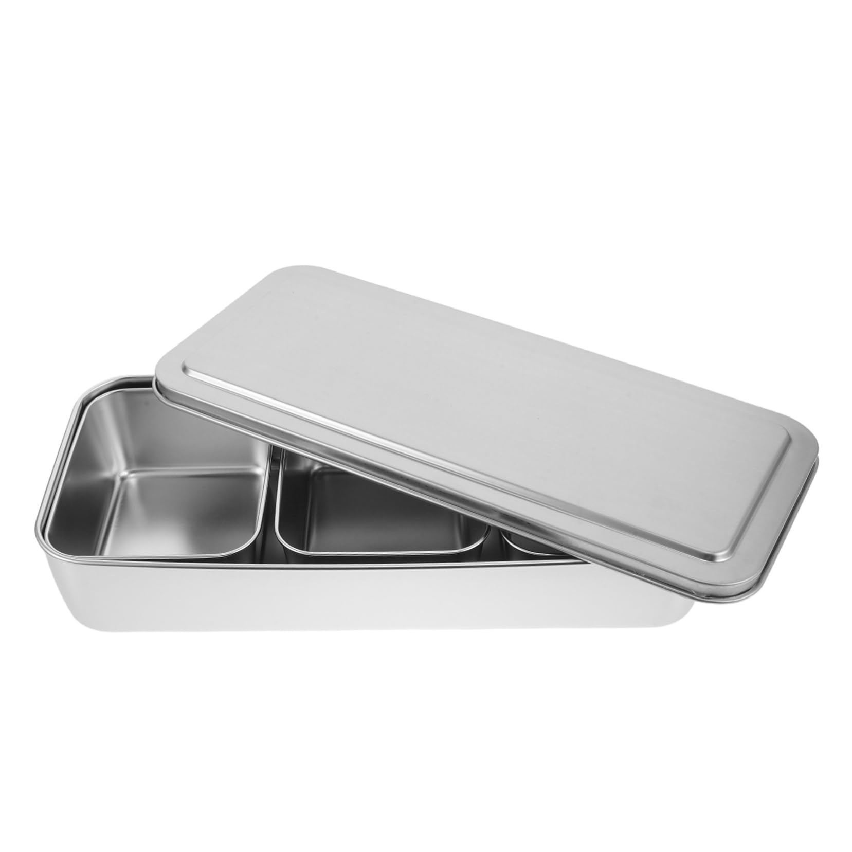 Zerodeko Gewürzbox mit Fächern und Deckel Langlebiger Japanischer Mehrzweck Gewürzbehälter für Salz Saucen und Gewürze für Küche Catering und Outdoor Einsatz