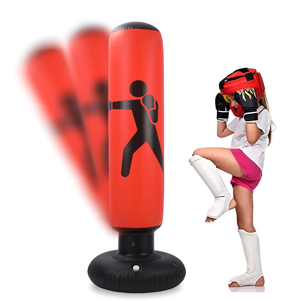 Sacco Rimbalzante Adulti Sacco Da Boxe Gonfiabile 160 Cm Per