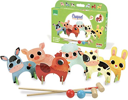 Vilac Vilac4004 - Juego de Croquet para Granja