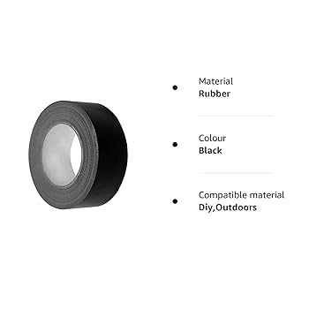 Duck Tape Original Black, Improved Formula High Strength Waterproof