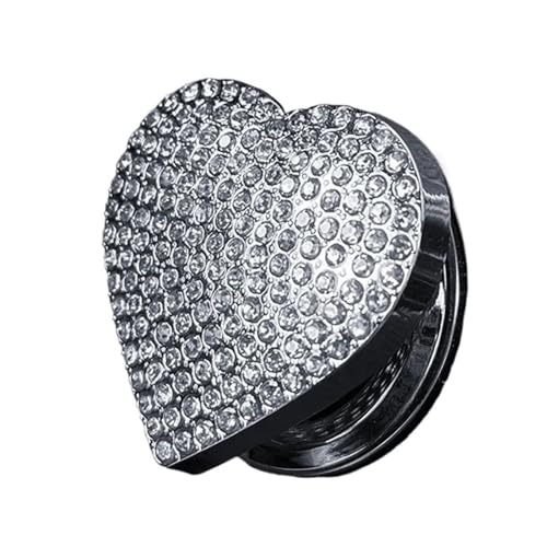 Interrupteur à bouton-poussoir cristal blanc avec housse de moteur pour déco de voiture
