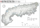 Alpen Gestalten - Edition 2: Gestalte deine persönlichen Alpenkarte - Stefan Spiegel, Lana Bragina