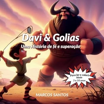 Paperback Davi e Golias Uma História de fé e superação (Portuguese Edition) [Portuguese] Book