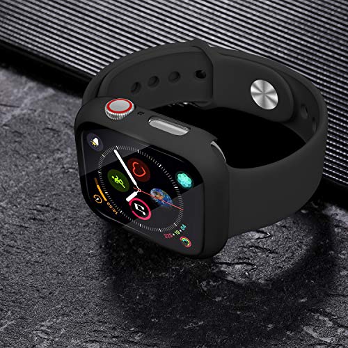 [Pacote com 3] Charlam compatível com Apple Watch 40 mm, capa protetora de cobertura total resistent
