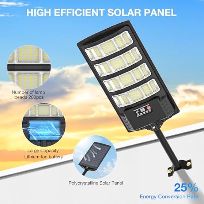 Solar Street Lights LED Flood Light Solar Parking Light