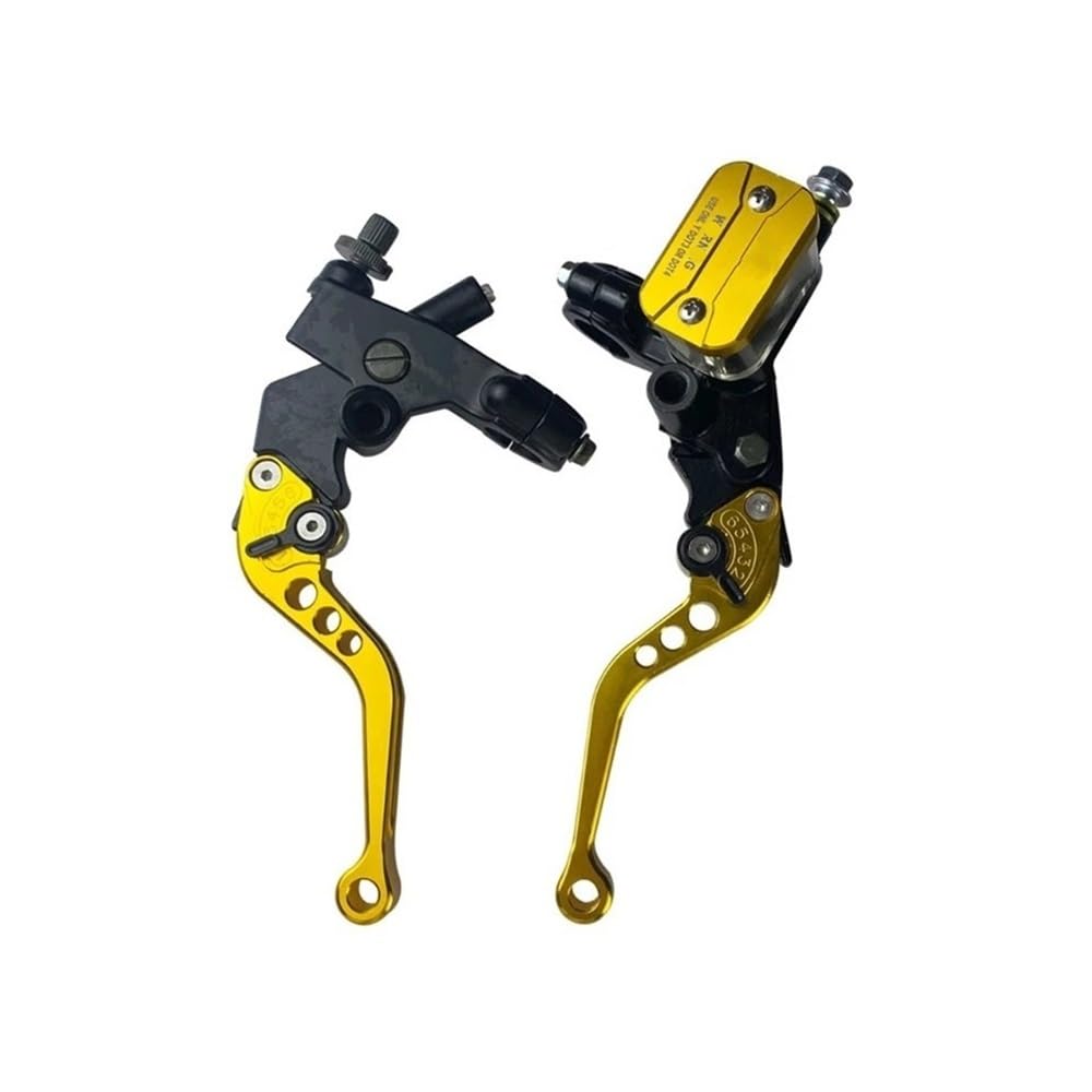 EMQDCAZ 22mm Brake Clutch Pump Master Cylinder Handles Motorcycle Lever Handlebar Hydraulic Accessories for ATV Electric Moto Brake Clutch Reservoir Levers