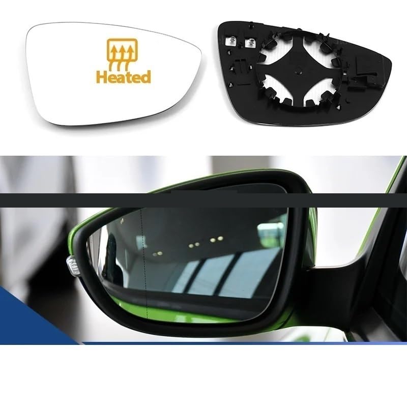 Espejo retrovisor térmico de sustitución para modelos Passat B7, CC, EOS y Beetle A5 2
