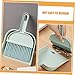 Mobestech Indoor Broom Set Mini Dust Pan and Brush Detailing Brush for Small Dustpan Cleaning Small Dustpan for Boys and Girls Broom and for Classroom