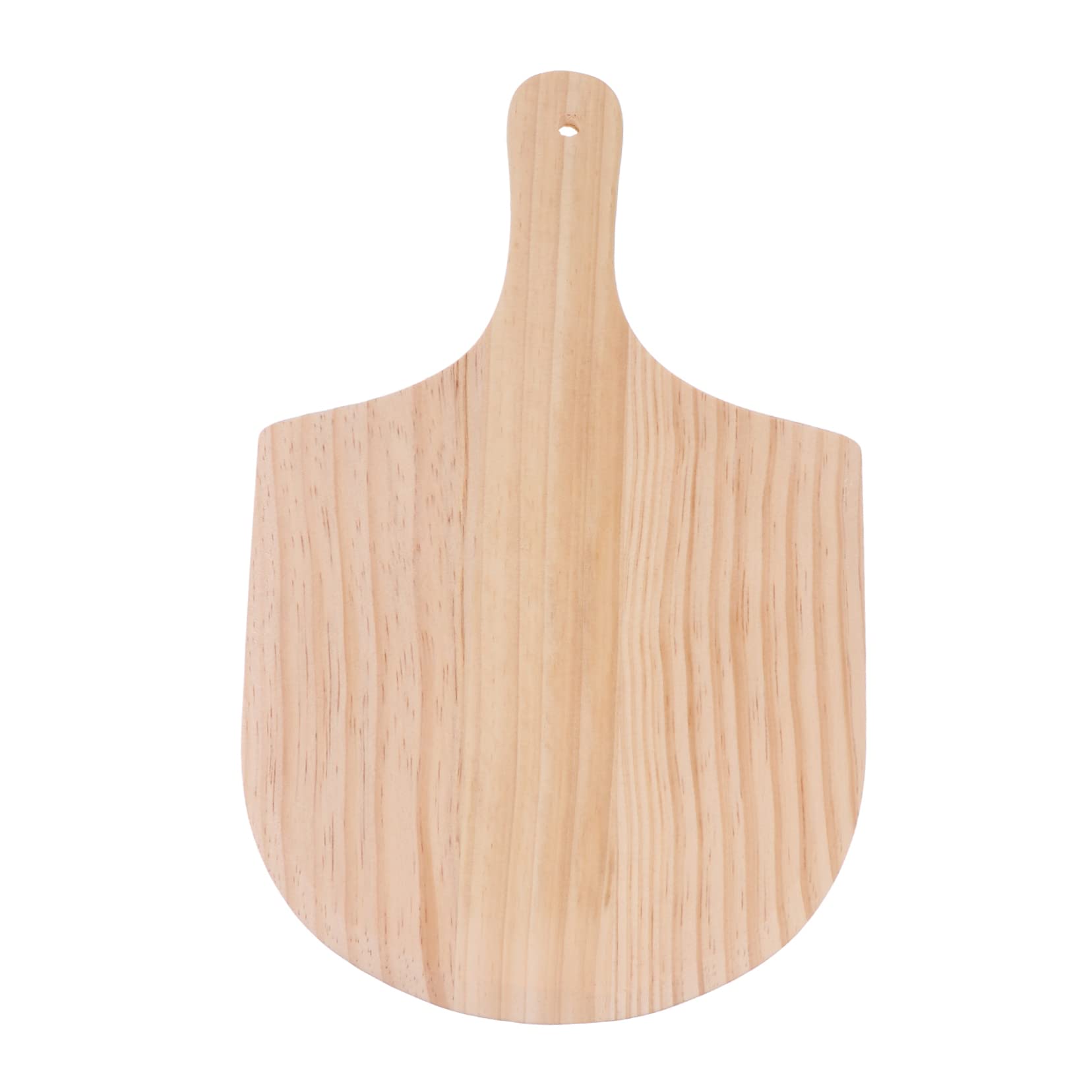 SOLUSTRE 1Pc Wooden Pizza Peel for Homemade Pizza Multi Purpose Pizza Shovel Natural Serving Tray for Baking and Serving Pizza Chopping Board for Fruits and Vegetables