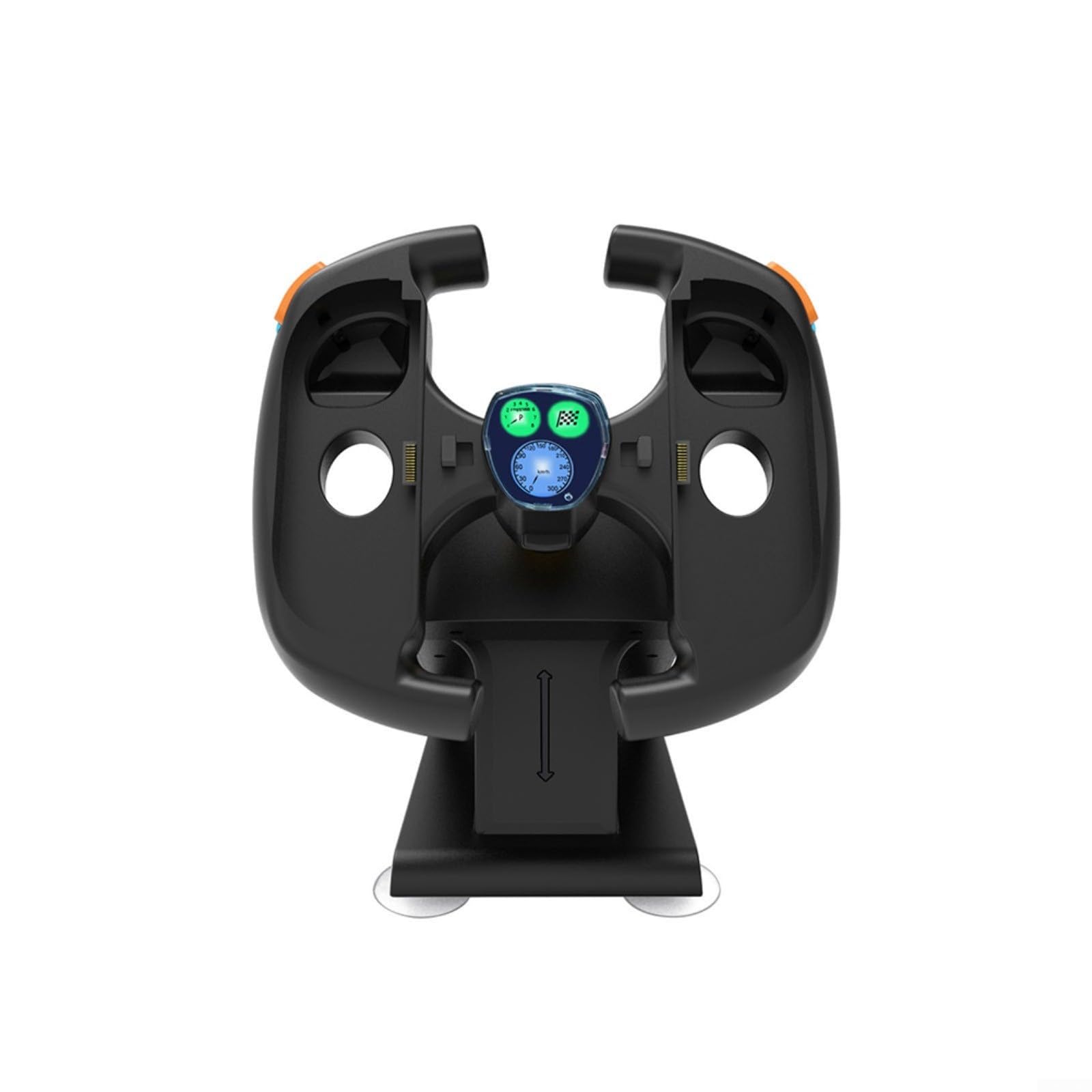 HEIBTENY Supporto per volante da corsa per Switch 2, base per volante ricaricabile, accessorio per volante da corsa