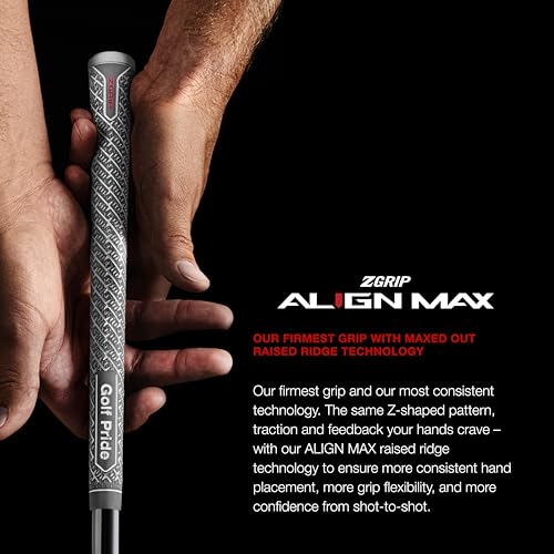 Golf Pride ZGRIP ALIGN MAX Cord Golf Grip – All-Weather