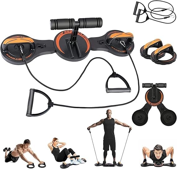 9 In 1 Body Building Exercise Tools,Hand Grip,Finger Gripper Combo Pack-Workout Push Up Stands,Training System For Men&Women Push Up Board 9 in 1 Home Workout Equipment Multi-Functional Pushup Bar-image-48