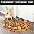 ubdyo Doormat - 30'' x 17'' - Artificial Grass and Rubber Stripes - Low Profile - Non Slip - Outdoor/Indoor - Orange