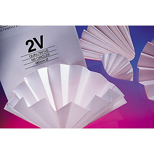 Whatman 10313953 Filter Circles, 320mm Dia, Folded Prepleated Grade 2555