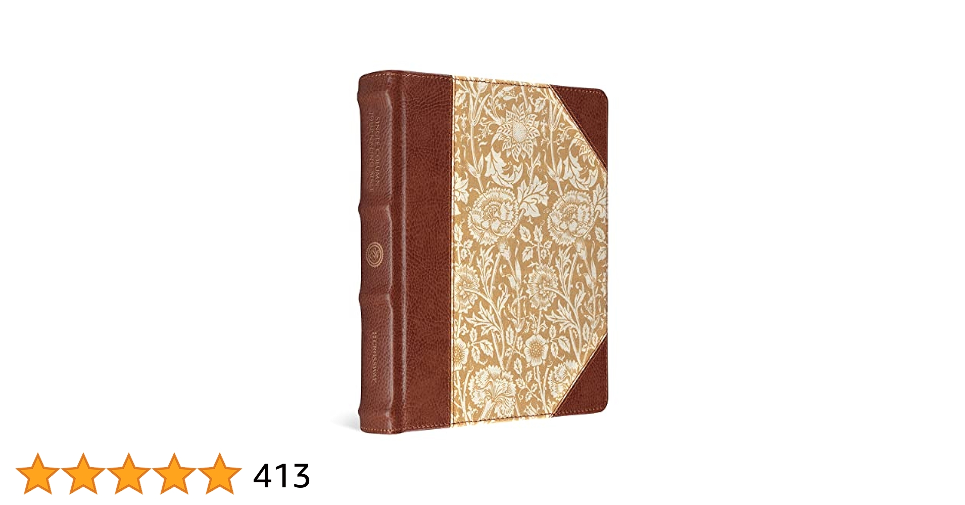 ESV Single Column Journaling Bible (Cloth Over Board