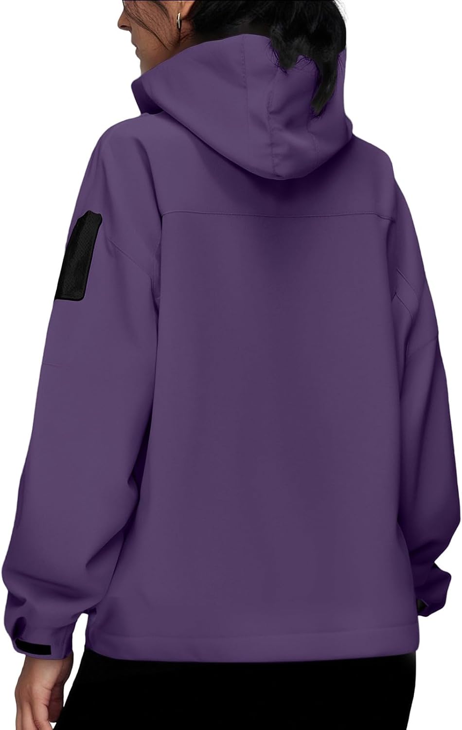 Rain Jacket For Women Waterproof Windbreaker Anoraks Hiking Climbing Outerwear Jackets With Pockets Lightweight Raincoat