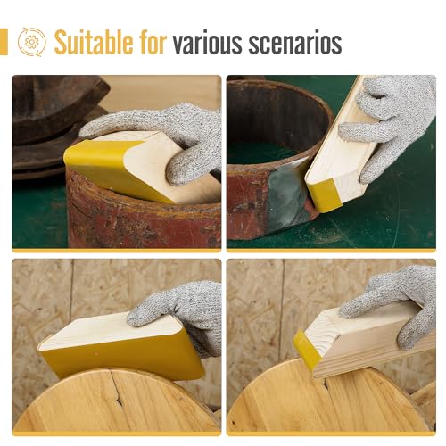 MIDO PROFESSIONAL ABRASIVE PSA Longboard Sandpaper 800 Grit Sandpaper Roll 20 Yard x 2-3/4” Wide Self Adhesive Stickyback Sandpaper for Woodworking,Automotive,Sanding Blocks by MIDO Professional Abrasive - Image 6