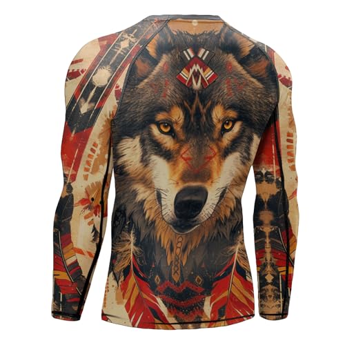 Desantiago Workout Compression Shirt, Mens Rash Guard Long Sleeve, Jiu Jitsu Rash Guard Men2