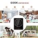 Empava Portable Induction Hot Plate Cooktop, Single 1 Burner Countertop Cooker, 3 Preset Modes, Shatter-proof Flat Glass Top, 110~120 Volt Plug in Electric Stove for Kitchen, Outdoor Camping, RV