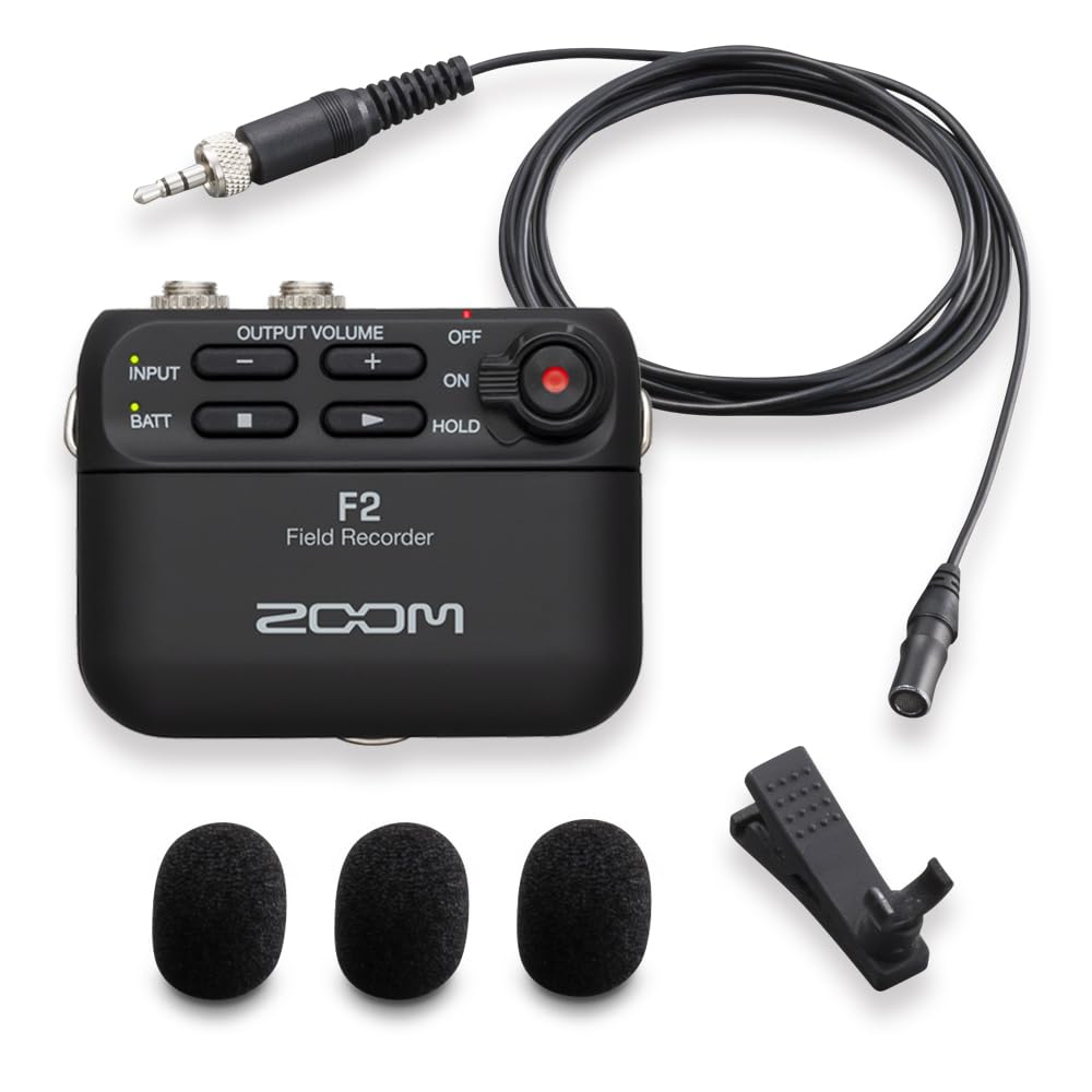 Amazon | ZOOM ズーム 超小型 フィールドレコーダー F2/B 32bit