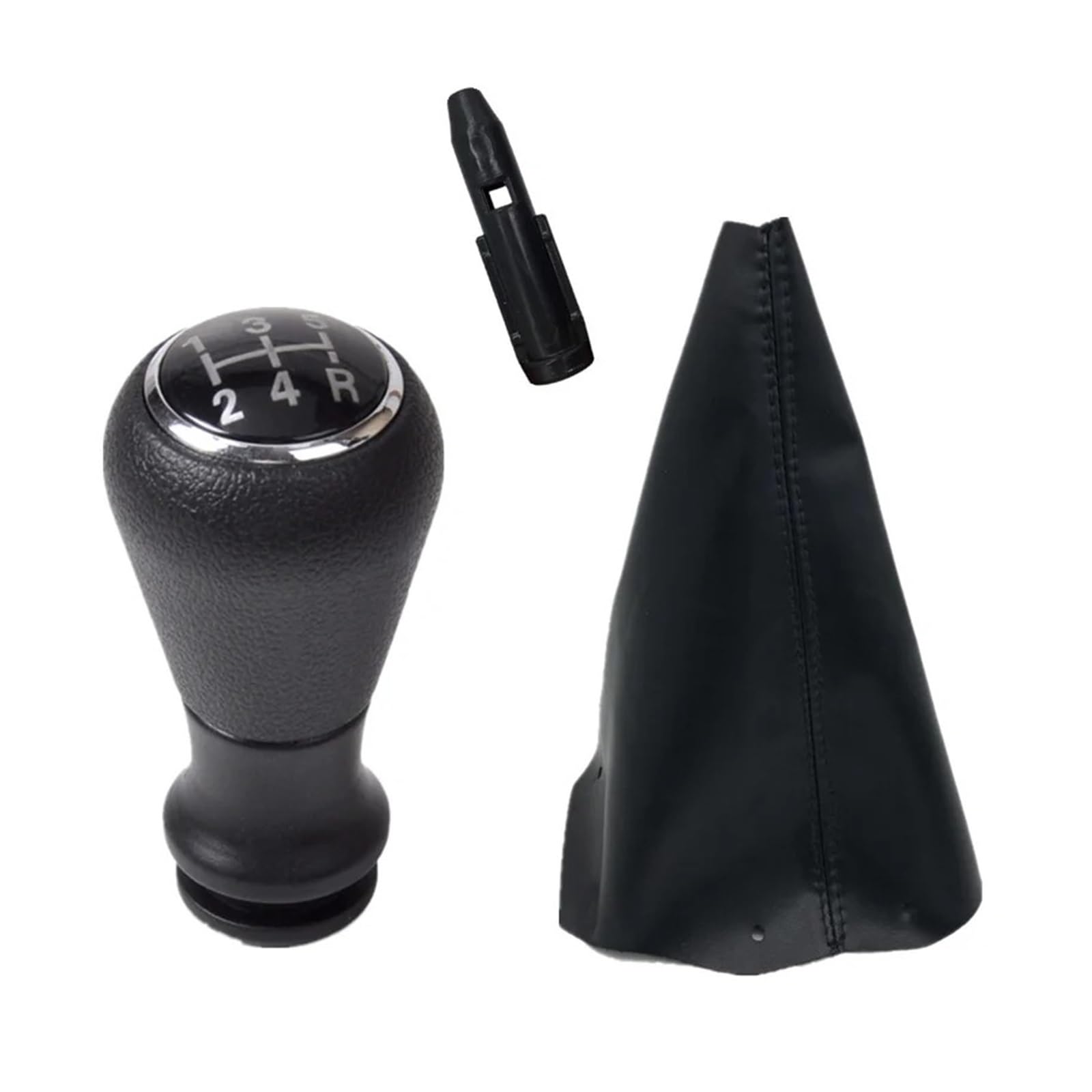 SAUANMNKTP Gearshift Knob for Triumph for Picasso for C4 Car Hand Speed Gear Shift Knob Shifter Leather Gaiter Boot(K0052)
