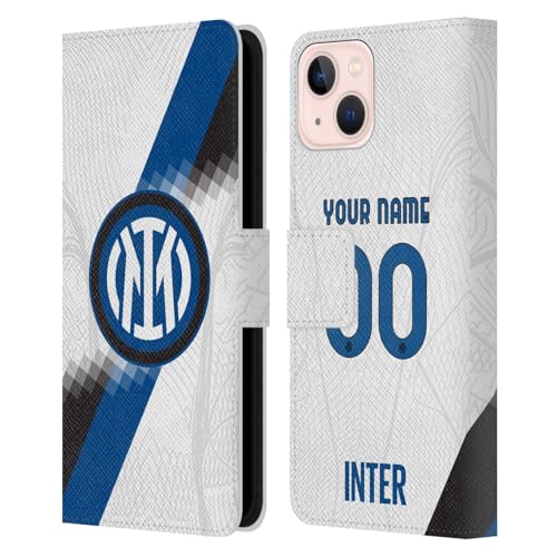 Coque Inter Milan pour iPhone 13 en cuir portefeuille Head Case Designs