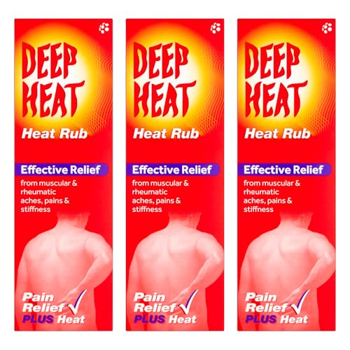 Deep Heat Heat Rub 100g, Effective Relief from Muscular & Rheumatic Aches, Pains & Stiffness | Click on '𝗖𝘂𝘀𝘁𝗼𝗺𝗶𝘀𝗲 𝗡𝗼𝘄' for More Bulk Options at Great Prices