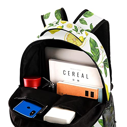 Sac à dos de voyage classique avec grand compartiment floral - 4