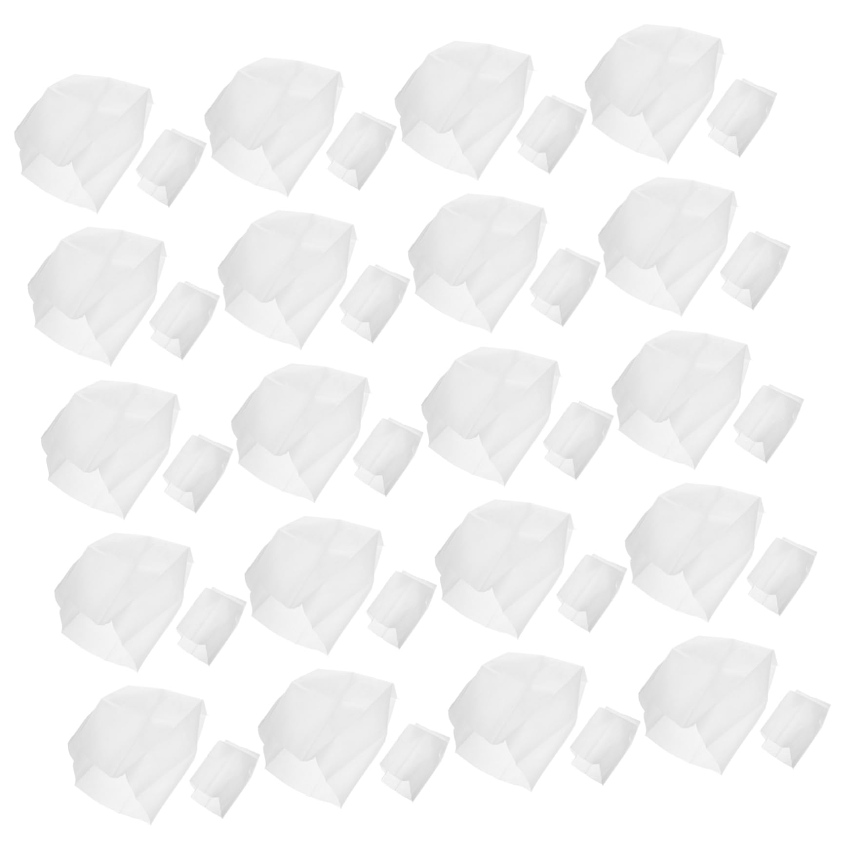 YARNOW 200pièces Sacs De Culture pour Semis Légumes Et Fruits Tissu Non Tissé Sacs De Plantation pour Plantes Balcon Et Patio
