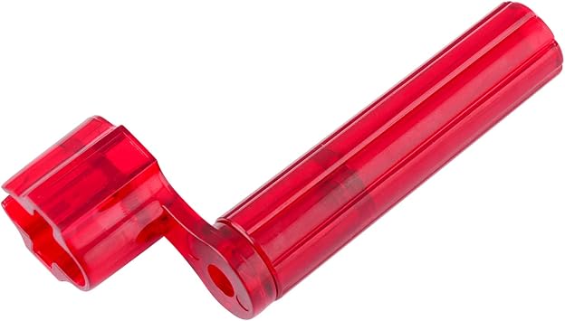 Guitar String Winder Bridge Pin Remover Speed Peg Puller for Guitar Bass Banjo Mandolin Ukulele and More String Instruments Red.