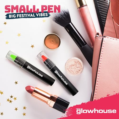 Gesichtsbemalungsstift, Körpermalstifte, einfarbig, schweißfest, wasserfest, tierversuchsfrei, für Kinder und Erwachsene, Kostümfeste, Halloween (schwarz)