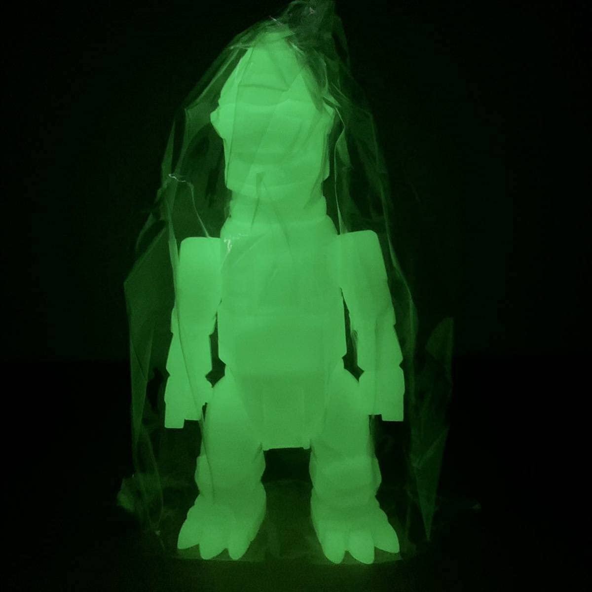 ガーガメル メカザゴラン ソフビ 開封品 GARGAMEL 蓄光 ガーガメル