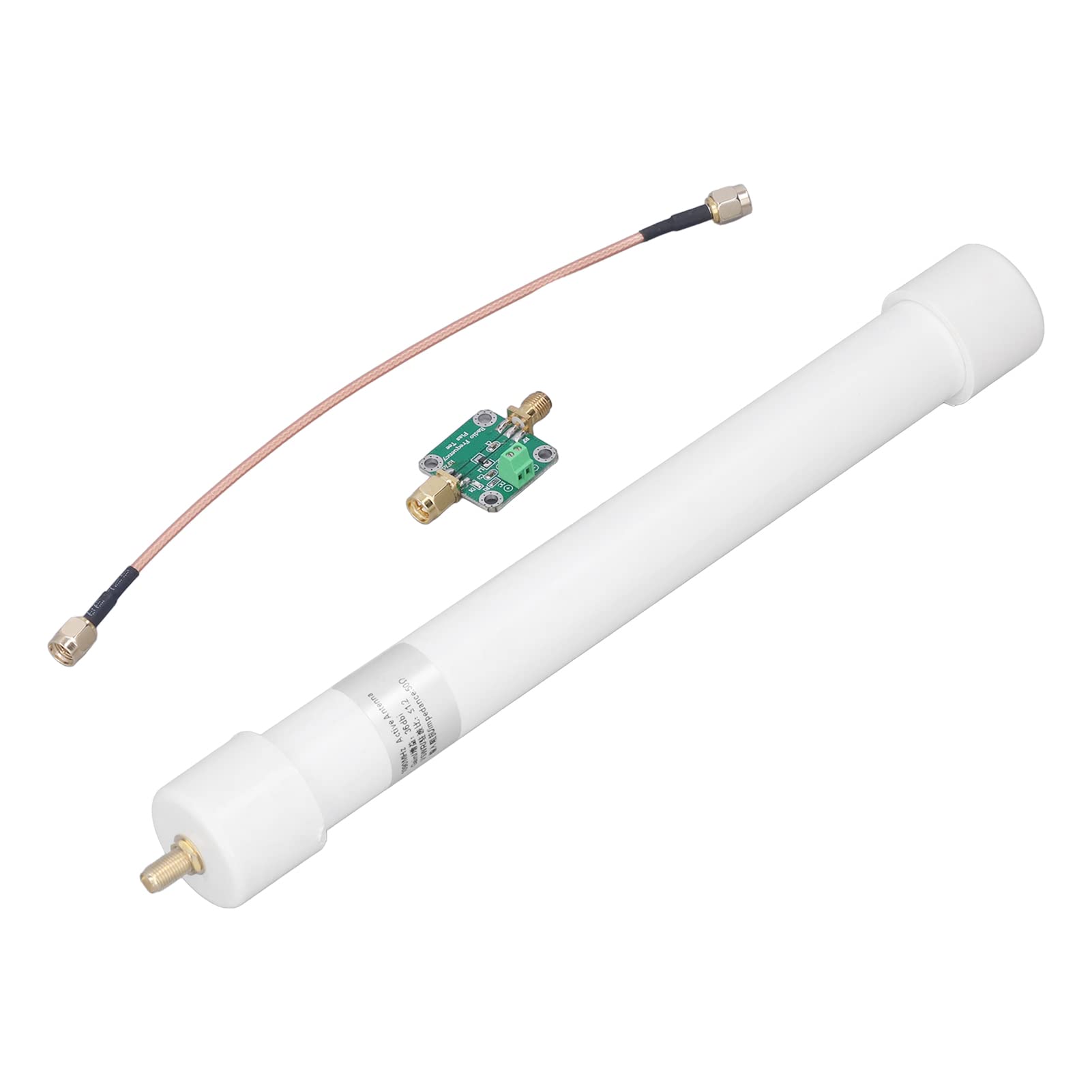 Antenna ADS-B 1090MHz Alto Guadagno 9dBi Omnidirezionale con Connettore SMA per Monitoraggio Aereo con Amplificatore Integrato per Utilizzo Interno
