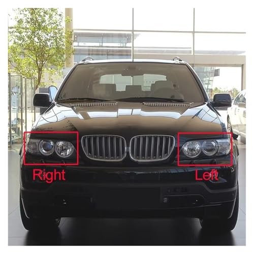 Cache de phare compatible BMW X5 E53 lentille haut de gamme - 2