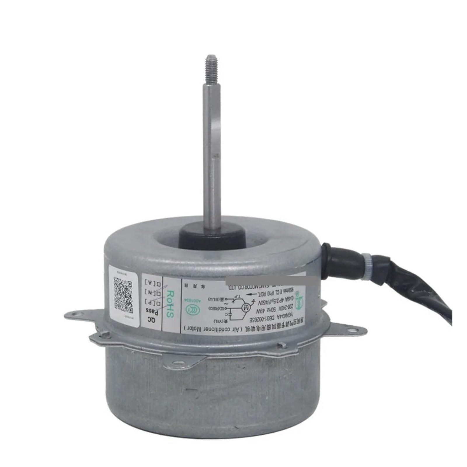 CHFOUGNE Air Conditioner Outdoor Unit AC Fan Motor YGN49-4A DB31-00265E 220-240V 49W Conditioning Spare Parts