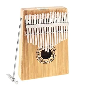 CHENTAOMAYAN 17 Toetsen Kalimba Enkele Board Bamboe Duim Piano Mbira Natuurlijke Mini Draagbare Toetsenbord Instrument…