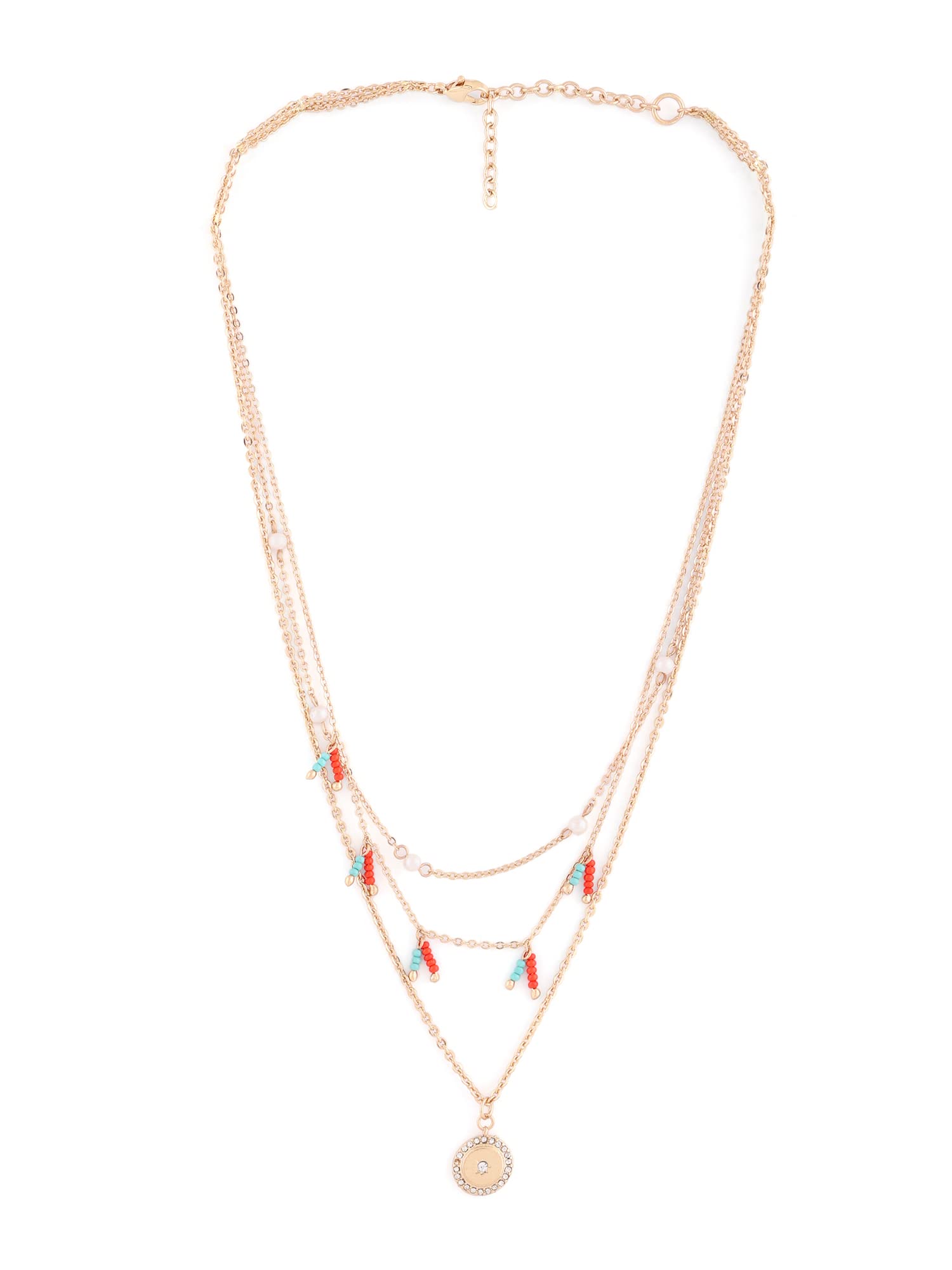 See full amazon price history chart for ZAVERI PEARLS Gold Tone 3 Layers Contemporary Necklace & Chains For Women-ZPFK14041 ZAVERI PEARLS Gold Tone 3 Layers Contemporary Necklace & Chains For Women-ZPFK14041 (B0B2MSLSV7) Amazon Price History, Amazon Price Tracker