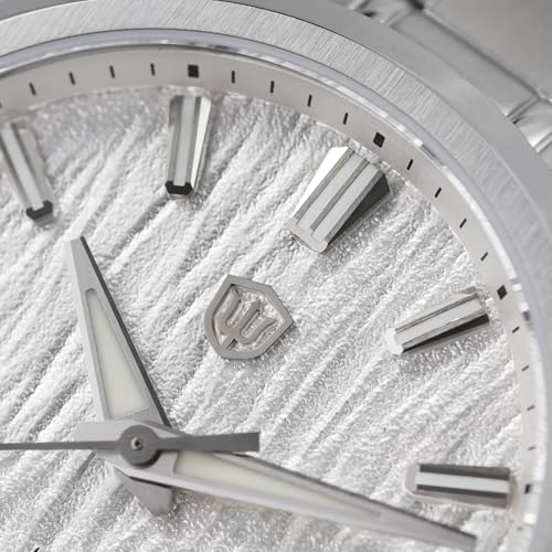 Image of watchdives WD0003C Elementum Original Design Men Watch VH31 Sweep Second Quartz Watch 36mm Sapphire Crystal Luxury Wristwatch 100m Waterproof Stainless Steel