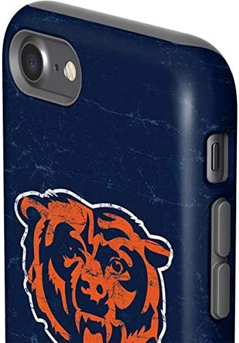 Skinit Pro Phone Case Compatible with iPhone SE (2nd & 3rd Gen) - Officially Licensed NFL Chicago Bears - Alternate Distressed Design