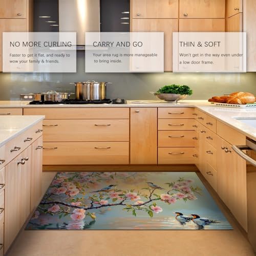 Tapis antidérapant et doux pour chambre résolvant le problème de sol froid - 5