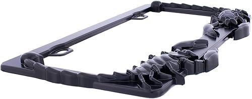 Miniatura 4 de United Pacific 50115 - Marco universal para placa de matrícula de escorpión de metal fundido a presión para coches, camiones, caravanas, semi,