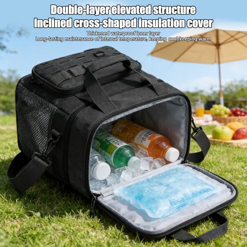 Sac de repas extérieur isolé thermique sangle modifiable maintien température